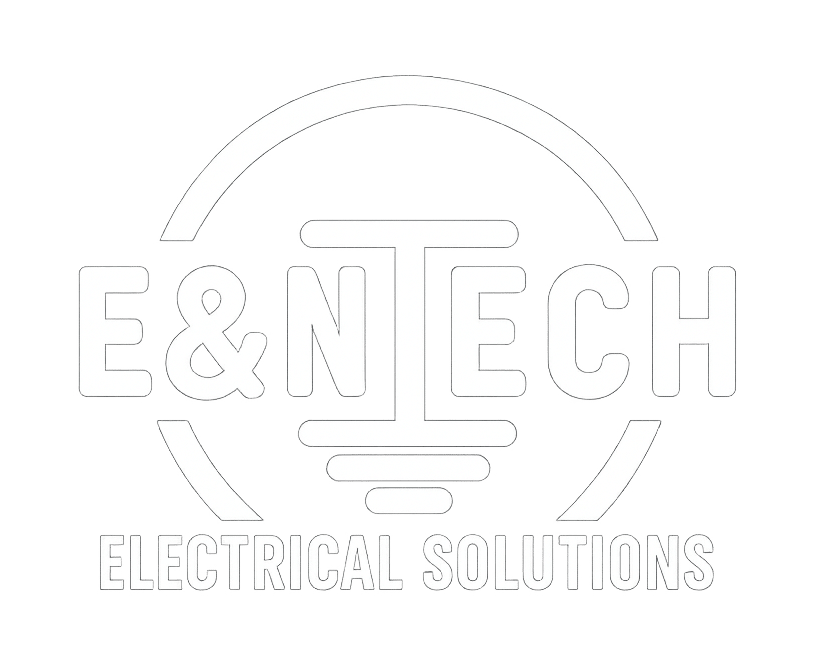 en tech electrical solutions logo white